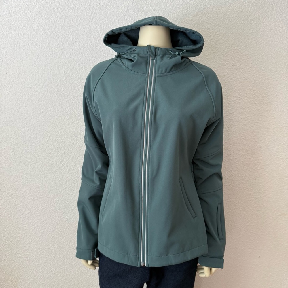 Fabletics Full Zip Hooded Performance Jacket Size… - image 4